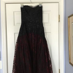 Strapless Vintage cocktail dress
